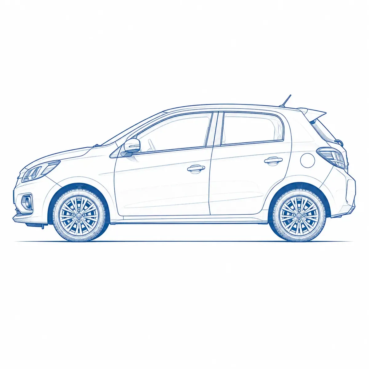 Mitsubishi Compact Cars and Hatchbacks